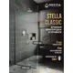 Душевая перегородка Doccia GLASS990/GL/4CHROMEGL 99x195см хромированный профиль