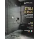 Душевая перегородка Doccia GLASS109/GL/5CHROMEMT 109x195см хромированный профиль