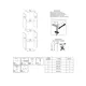 Стеллаж с секциями Easy kitchen 36x139x32 см ЛДСП цвет белый