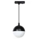 Трековый светильник подвесной светодиодный Arte Lamp Virgo 7 Вт 2 м² цвет черный