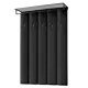 Вешалка 5 крючков 144776148 75x105x6 см цвет графит