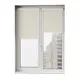Рулонная штора блэкаут Унистайл LKRBLBEZ070145, 70x145 см, цвет бежевый