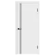 Комплект межкомнатной двери Velldoris Flat M2 глухая 200x90см ПВХ цвет белый с коробом и наличниками
