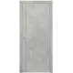 Дверь межкомнатная Unidoors Геометрия 21 ПГ глухая 80х200см ПВХ цвет бетон светлый лайт без замка и петель в комплекте