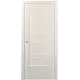 Дверь межкомнатная Unidoors Геометрия 22 ПО остеклённая 70х200см ПВХ цвет бьянко матовый без замка и петель