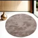 Ковер Raschel carpet Chic 1000A brown_3000 Круг Ø80 см Полиэстер