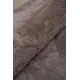 Ковер Raschel carpet Chic 1000A brown_3000 Круг Ø120 см Полиэстер