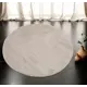 Ковер Raschel carpet Chic 1000A silver_5001 Круг Ø100 см Полиэстер