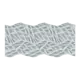 Стеновая панель 3D Dekohaus Rami Люкс белая 90x45 см 2 шт.