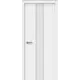 Комплект межкомнатной двери Wanmark Синди-7М глухая 190x60см эмаль цвет белый с коробом и наличниками
