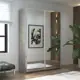 Шкаф-купе Мебельная компания е1 550552 230x160х57 см 8 полок лдсп цвет бетон