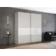 Шкаф-купе Мебельная компания е1 550399 230x160х57 см 8 полок лдсп цвет ясень анкор светлый