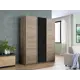 Шкаф-купе Мебельная компания е1 550341 230x180х57 см 10 полок лдсп цвет сонома