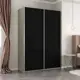 Шкаф-купе Мебельная компания е1 550203 230x140х57 см 8 полок лдсп цвет ясень анкор светлый