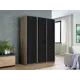 Шкаф-купе Мебельная компания е1 550389 230x210х57 см 10 полок лдсп цвет сонома