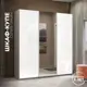 Шкаф-купе Мебельная компания е1 550223 230x210х57 см 10 полок лдсп цвет ясень анкор светлый
