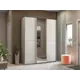Шкаф-купе Мебельная компания е1 550176 230x240х57 см 10 полок лдсп цвет ясень анкор светлый