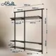 Гардероб A'belle AB-145-3b 163x205x45 см цвет черный