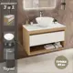 Тумба под раковину подвесная Teymi F11751 85см с раковиной цвет дуб