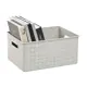Корзина для хранения в ванной комнате Curver Nuance 33x23x43см цвет бежевый