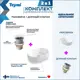 Раковина накладная Teymi Iva F01588 46см цвет белый и выпуск Teymi без перелива