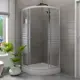 Душевой уголок Teymi Lina 90x90 с низким поддоном матовые стекла T00109