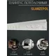 Плинтус потолочный пенополистирол Glanzepol GP-58-3 Gold, 2000 мм
