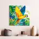 Картина без рамки Postermarket Попугай 30x30 см