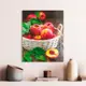 Картина без рамки Postermarket Персики 50x40 см