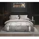 Комплект постельного белья двуспальный Arya Home Tori сатин серый