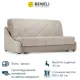 Диван-кровать Beneli прямой 174x96x108 см велюр цвет светло-бежевый