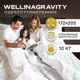 Утяжеленное сенсорное одеяло Wellinagravity 172x205 белый 10кг WGS-18