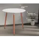 Стол круг 80x75 см Tetchair Стол mars МДФ цвет белый