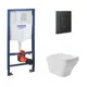 Комплект инсталляция с унитазом Grohe 38811KF0E0120A цвет белый