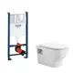Комплект инсталляция с унитазом Grohe 387450011000090A цвет белый