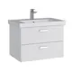 Тумба под раковину Sanstar Gretta 70 328.1-1.5.1.КГРЕ 70x55.50см подвесная цвет белый