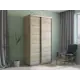 Шкаф-купе Мебельная компания е1 HE_S 220x120х60 см 3 полки лдсп цвет сонома