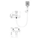 Смеситель для ванны Wonzon & woghand WW-88037072-CR цвет хром