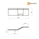 Фронтальная панель Modulesy INFORM 150x75 75п цвет белый