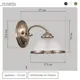 Настенный светильник Citilux Alonso Cl422313 цвет бронза
