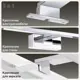 Подсветка светодиодная для зеркала в ванную комнату Citilux Vizor Cl708761 нейтральный белый свет цвет хром IP44