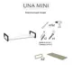 Полка настенная Grostat home Una mini loft 70x30 см металл цвет светло-серый