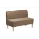 Диван прямой Диван не мебель Лагуна id000125-MaxLtBrown 120x82x59 см велюр цвет коричневый