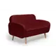 Диван прямой Диван не мебель Малютка id000113-Lambeco6 130x82x70 см искусственный мех цвет красный
