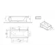 Каркас для ванны Am.pm Spirit W72A-180-080W-R2 180x80