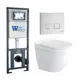 Комплект инсталляция с унитазом Weltwasser 558093 цвет белый
