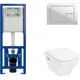 Инсталляция CERSANIT LINK PRO Сорт1 с клавишей смыва CORNER мт/белый Hansgrohe CreekTide Q унитаз 540x360 белый