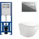Комплект инсталляция с унитазом Cersanit S-IN-MZ-LINK_PRO64108AL.FLU40110.V.W цвет белый