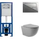 Комплект инсталляция с унитазом Cersanit S-IN-MZ-LINK_PRO64108O0130 цвет серый