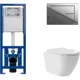 Комплект инсталляция с унитазом Cersanit S-IN-MZ-LINK_PRO64108OV0210 цвет белый